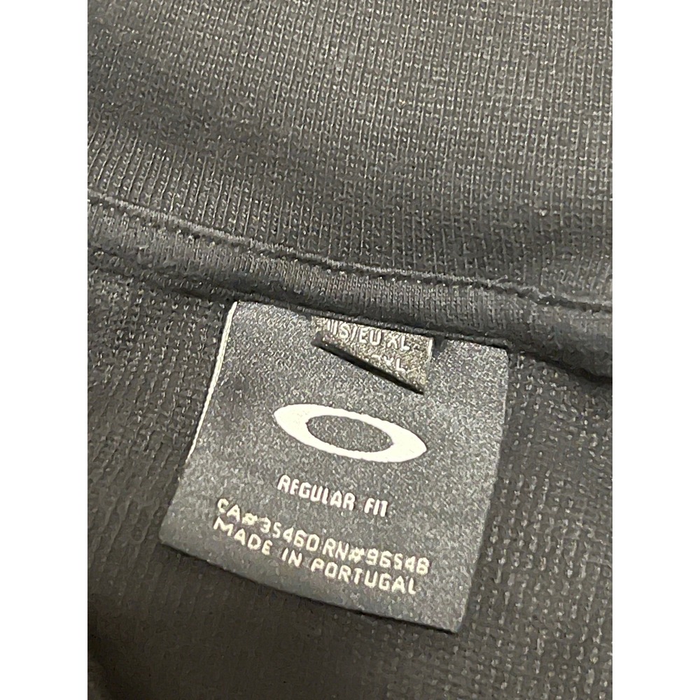Oakley Mens Bomber‎ Jacket Black Size XL Mens Full Zip - Picture 4 of 10
